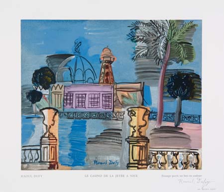 Appraisal: RAOUL DUFY after Le Casino de la Jet e a