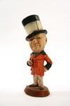 Appraisal: CHALKWARE FIGURE - Standing Portrait of Early Movie Comedian W