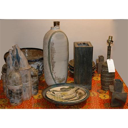 Appraisal: Group of Art Pottery Estimate -