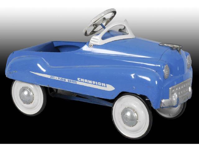 Appraisal: Pressed Steel Murray Champion Pedal Car Toy Description Jet Flow