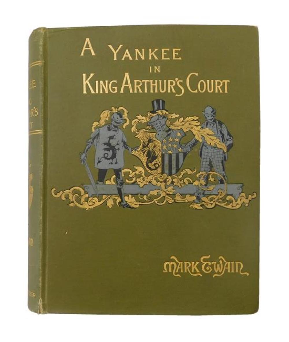 Appraisal: BOOK A Yankee in King Arthur's Court by Mark Twain