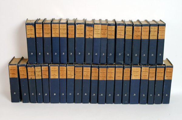 Appraisal: The Novels of Balzac Tours Edition No in volumes cloth