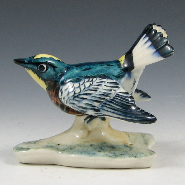 Appraisal: Pennsbury Audubon Warbler - Mint Pennsbury Audubon Warbler Marked Audubon