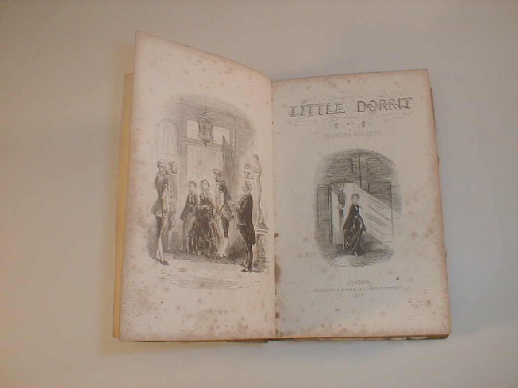 Appraisal: Dickens Charles - Little Dorrit st edition in book form