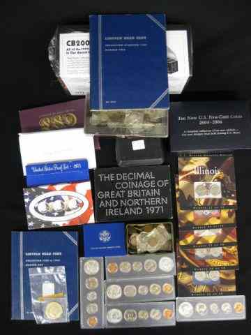 Appraisal: Large Coin Accumulation year sets Lincoln cent sets British proof