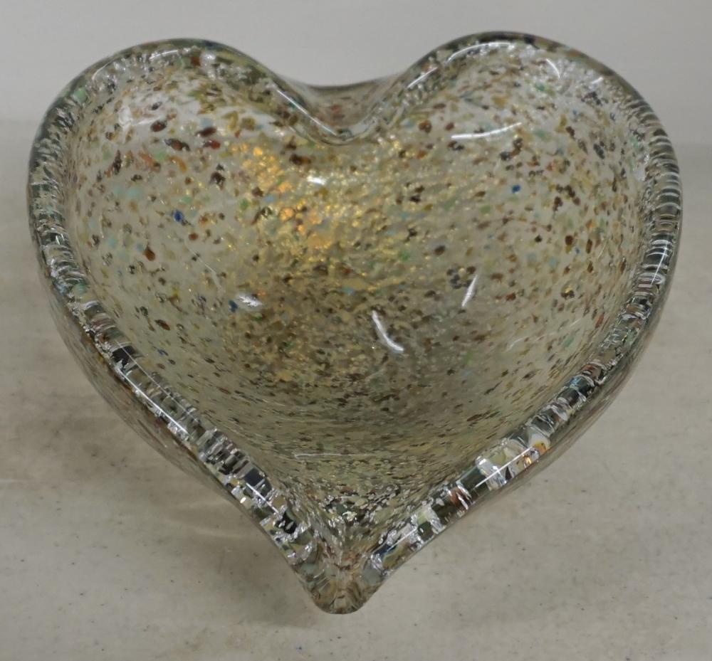 Appraisal: Murano Speckled Glass Bowl