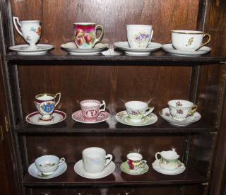 Appraisal: China Asst Demitasse Cups and Saucers