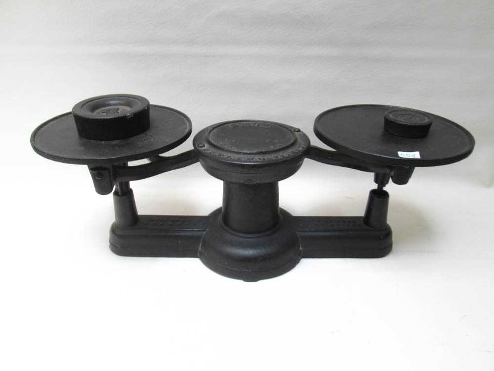 Appraisal: COLLECTION OF FOUR BALANCE SCALES including Torsion balance Co style