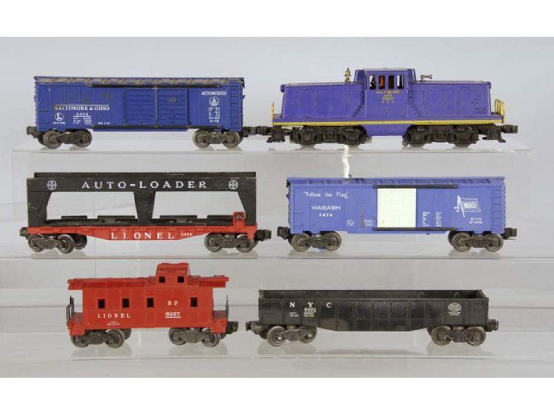 Appraisal: -Piece Lionel B O Center Cab - Freight Tr Description