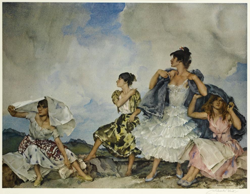 Appraisal: SIR WILLIAM RUSSELL FLINT RA PRWS RSW - - THE