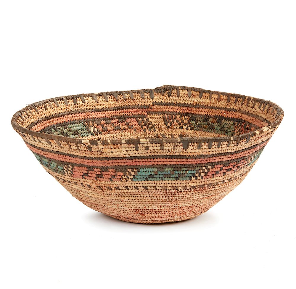 Appraisal: Modern Crow Indian Basket Modern Crow Indian Basket Dimensions h