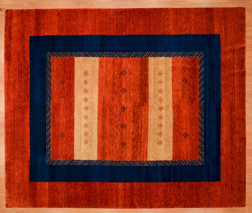 Appraisal: Gabbeh Rug Persia x modern hand knotted Condition No apparent