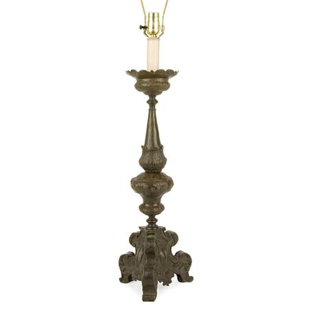 Appraisal: Continental Baroque Altar Stick Estimate -