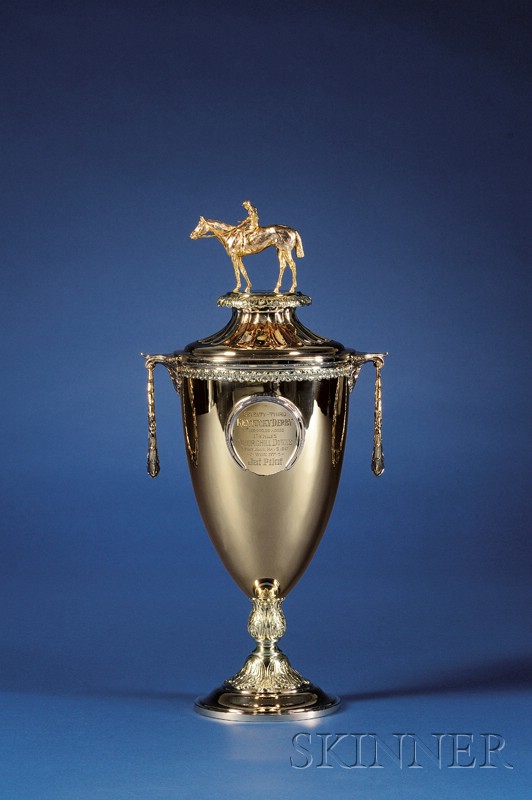 Appraisal: Kentucky Derby Gold Winner's Trophy and Commemorative Mint Julep Cup