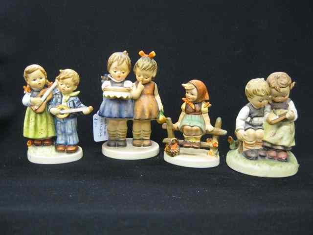 Appraisal: Hummel Figurines ''Just Resting'' ''Happy Birthday'' ''The Smart Little Sister''