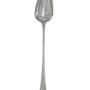 Appraisal: A George III Silver Serving Spoon William Henry Worthington Circa