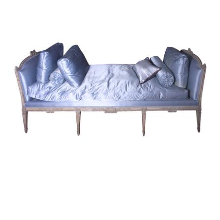 Appraisal: Louis XVI Gray Painted Daybed Estimate -