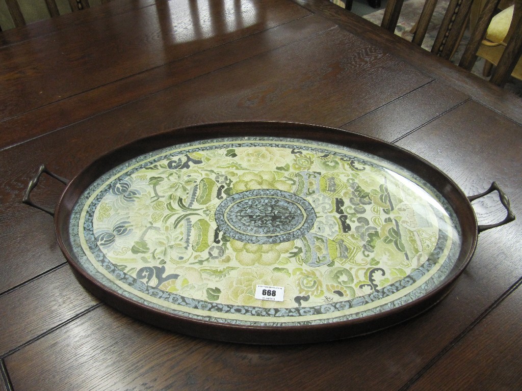 Appraisal: Chinese serving tray