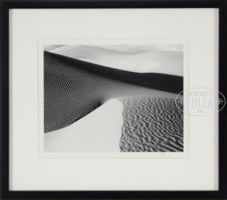 Appraisal: HUNTINGTON WITHERILL American - SAND DUNES- DEATH VALLEY Gelatin silver