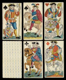 Appraisal: I DePorre Cartes Taraux Animal Tarot Pack Belgium St Pierre