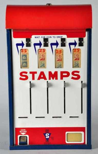 Appraisal: Porcelain Stamp Dispenser Description Working Condition Excellent Size T