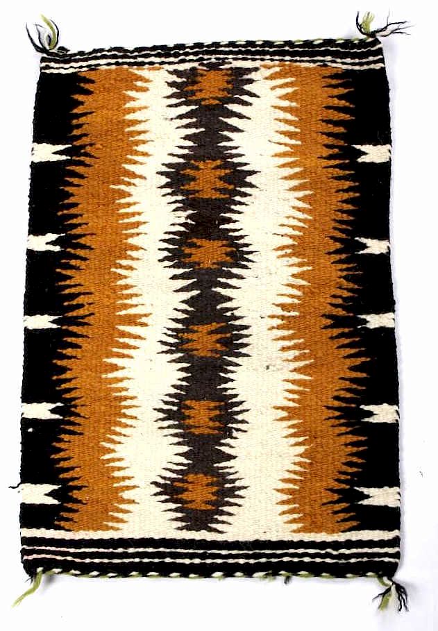 Appraisal: Navajo Salesman Sample Chinle Rug Offered for sale is this