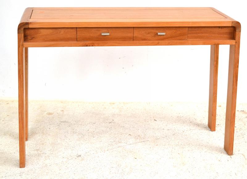 Appraisal: A CONTEMPORARY ASH HALL TABLE A CONTEMPORARY ASH HALL TABLE