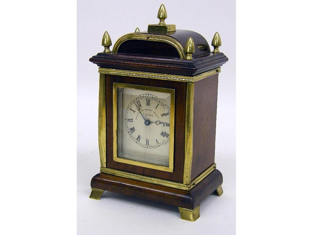 Appraisal: Gents Master clock the square cream dial within a light