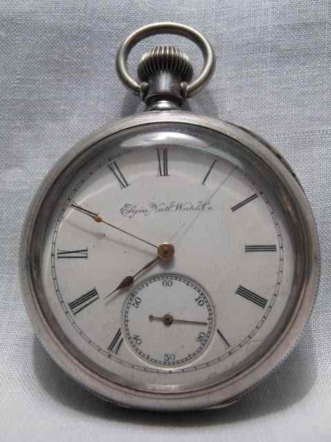 Appraisal: Size Roman numeral dial Elgin National Watch Co jewel movement