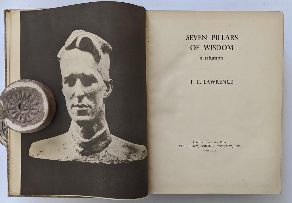 Appraisal: SEVEN PILLARS OF WISDOM BY T E LAWRENCE FIRST PUBLISHED