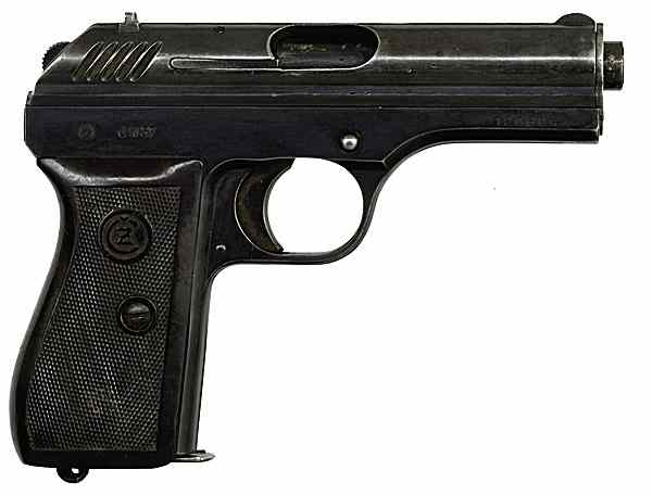 Appraisal: CZ Model Semi-Auto Pistol cal barrel S N Blue finish