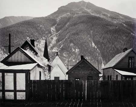 Appraisal: ADAMS ANSEL - Silverton Colorado Selenium-toned silver print x inches