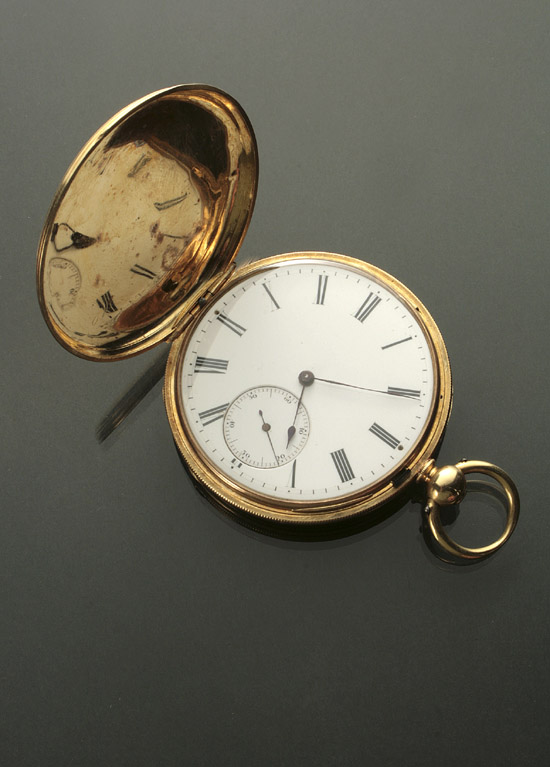 Appraisal: Gentleman's Tested -Karat Yellow-Gold Key-Wind Hunting Case Pocket Watch Rossel-Boutte