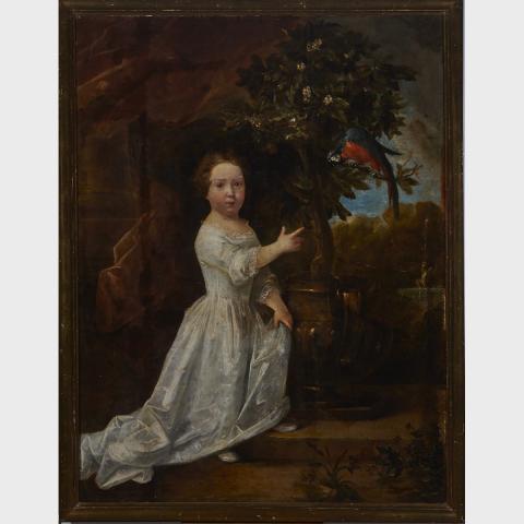 Appraisal: Circle of Eglon Hendrik van der Neer - YOUNG GIRL