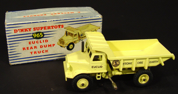 Appraisal: Boxed Dinky Supertoys die-cast Euclid rear-dump truck