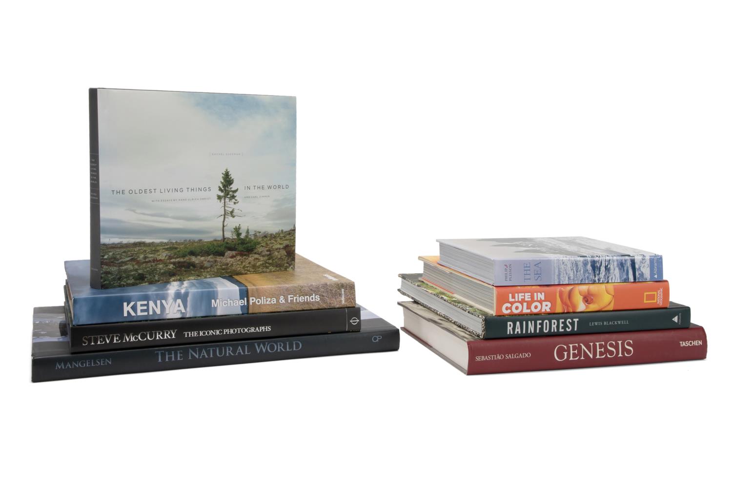 Appraisal: SELECTION OF EIGHT BOOKS ON NATURE PHOTOGRAPHY Selection of eight