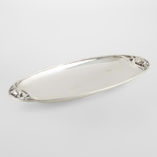 Appraisal: Georg Jensen BLOSSOM TRAY MODEL D Georg JensenDenmark c sterling