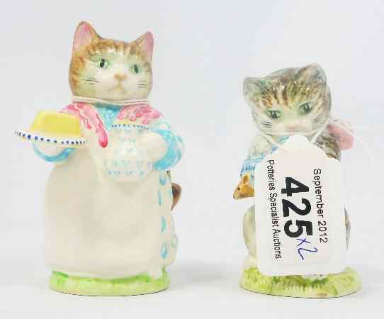 Appraisal: Beswick Beatrix Potter Figure Ribby and Miss Moppet both BP