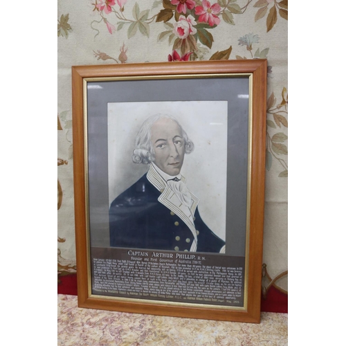 Appraisal: Captain Arthur Phillip R N A large hand coloured print