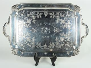 Appraisal: American Gorham Renaissance style sterling silver tray pattern number A