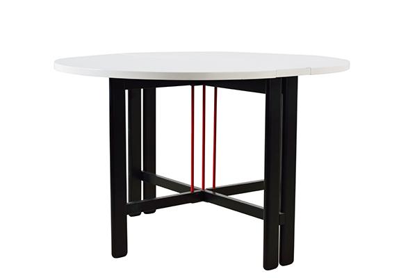 Appraisal: A CONTEMPORARY FLIP TOP TABLE A CONTEMPORARY FLIP TOP TABLE