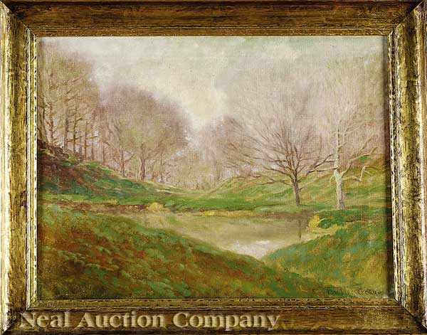 Appraisal: Paul Fontaine Mersereau American Shreveport b Red River Valley Spring