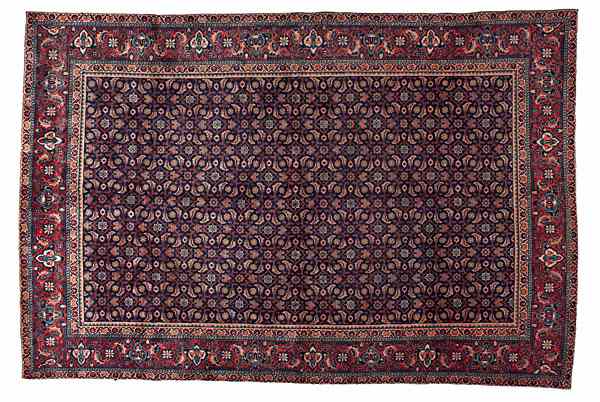 Appraisal: Mahal Rug Iranian A Mahal Persian rug wool ft in