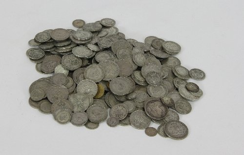 Appraisal: A quantity of Victorian and later silver coinage