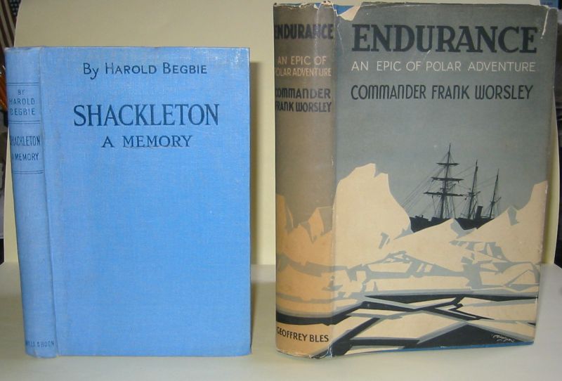 Appraisal: SHACKLETON ERNEST H Group of volumes vo publisher's cloth condition