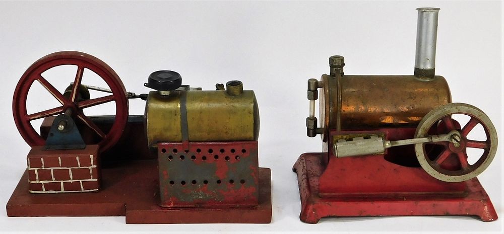 Appraisal: Antique American Steam Engines United States Early th Century Includes