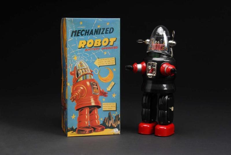 Appraisal: Contemporary Robby Mechanized Robot Toy Description Japanese Made by Osaka