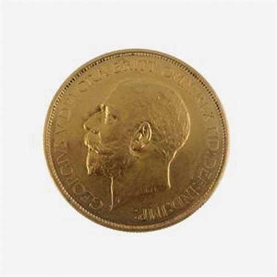 Appraisal: George V Coronation Gold Proof Five-Pounds