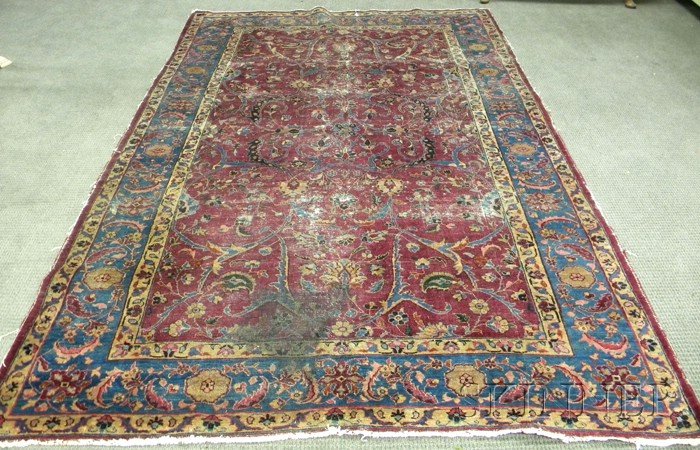 Appraisal: Persian Carpet th- th century ft in x ft in