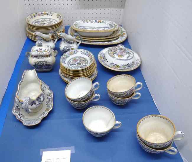 Appraisal: Lot approx pcs English ''Ashworth Bros Hanley'' Includes '' plates